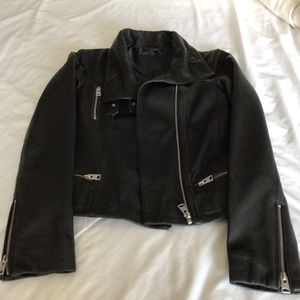 ALLSAINTS black leather jacket